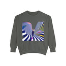 Kleidungsstückgefärbtes Unisex-Sweatshirt