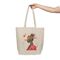 Canvas Shopping Tote