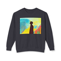 Leichtes Unisex-Sweatshirt mit Rundhalsausschnitt