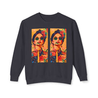 Leichtes Unisex-Sweatshirt mit Rundhalsausschnitt