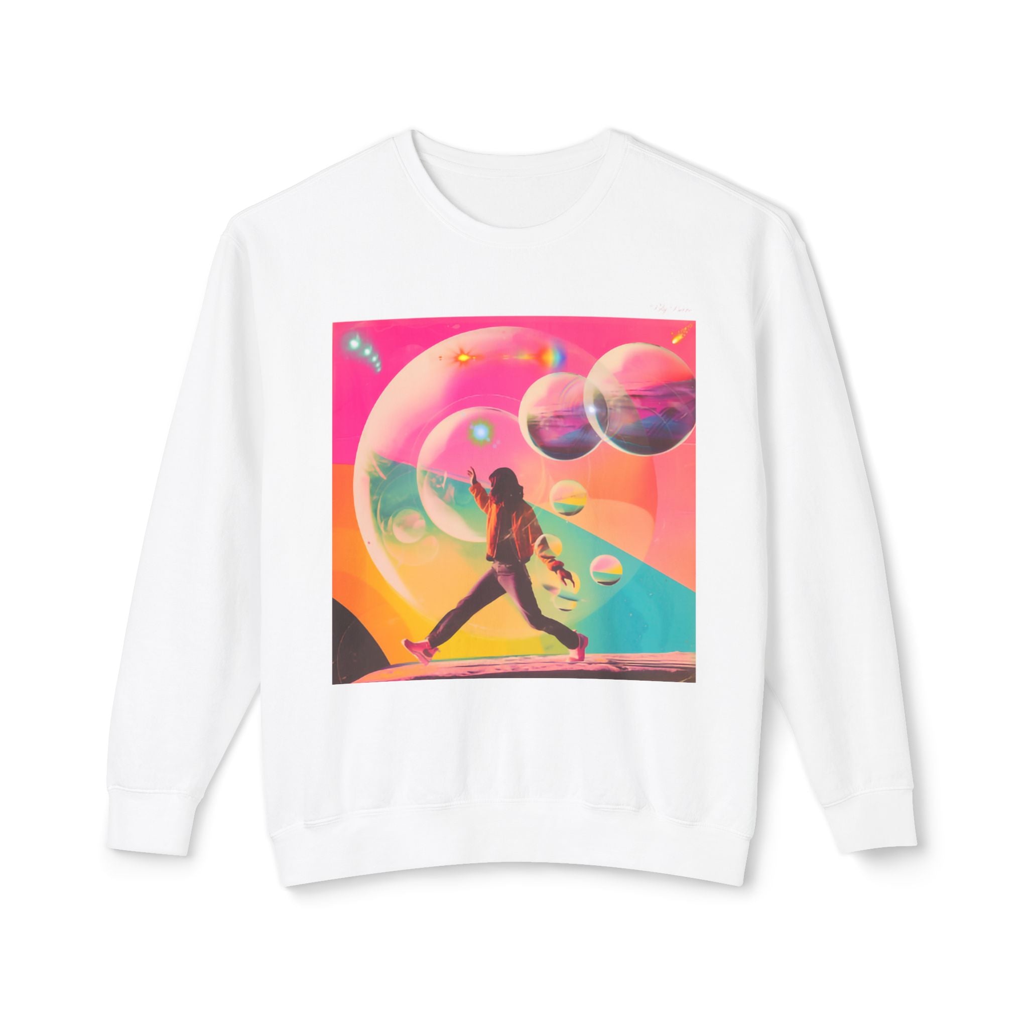 Leichtes Unisex-Sweatshirt mit Rundhalsausschnitt