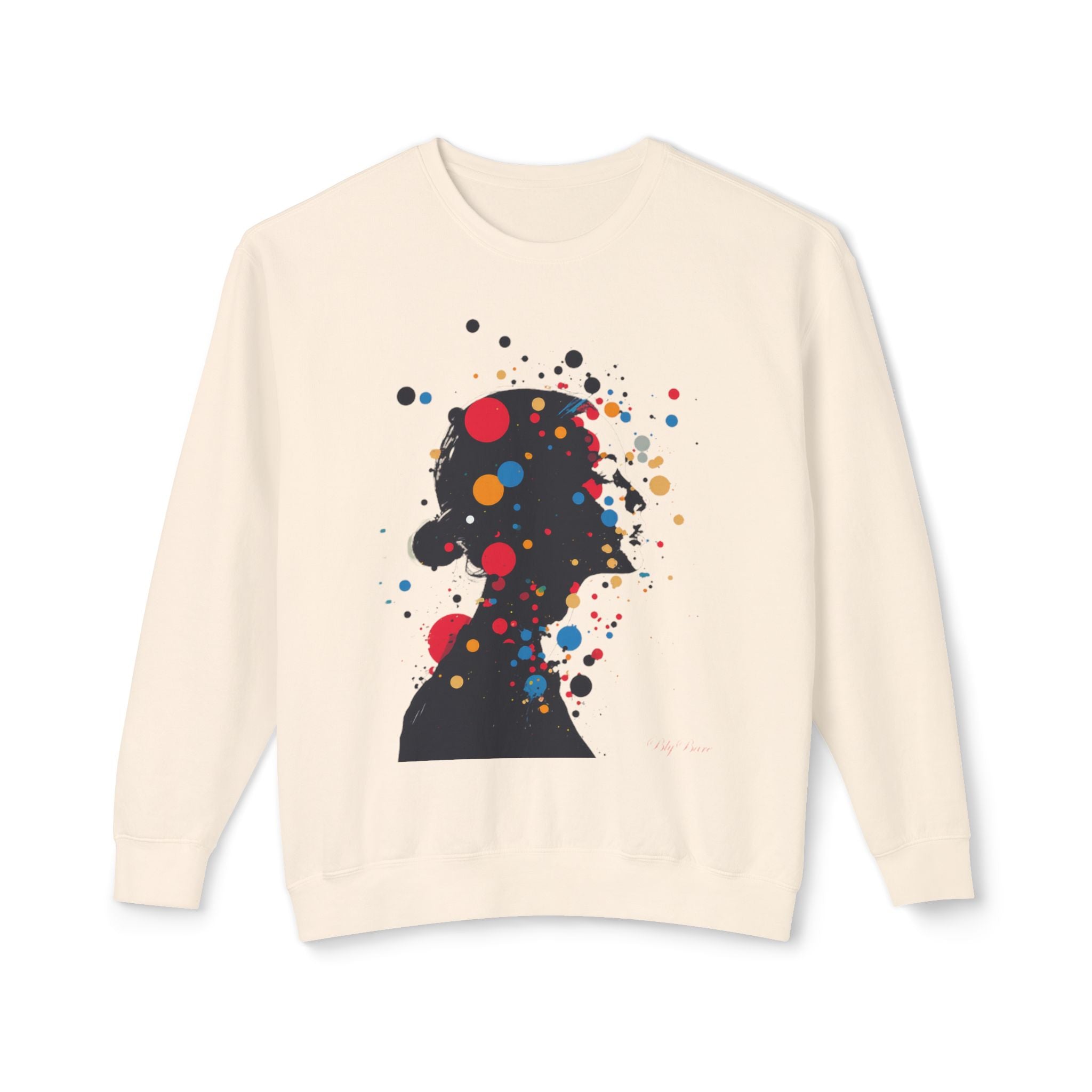 Leichtes Unisex-Sweatshirt mit Rundhalsausschnitt