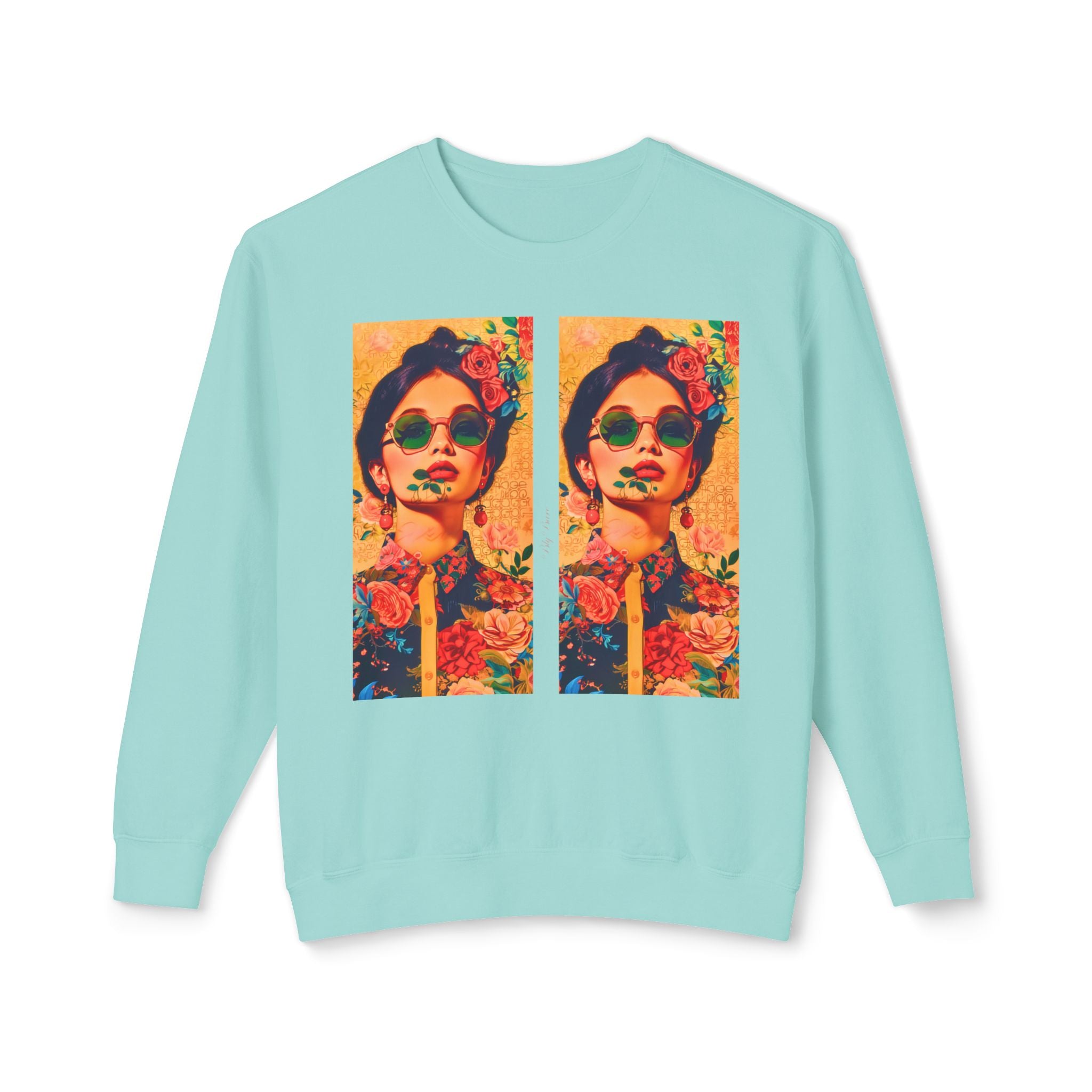 Leichtes Unisex-Sweatshirt mit Rundhalsausschnitt