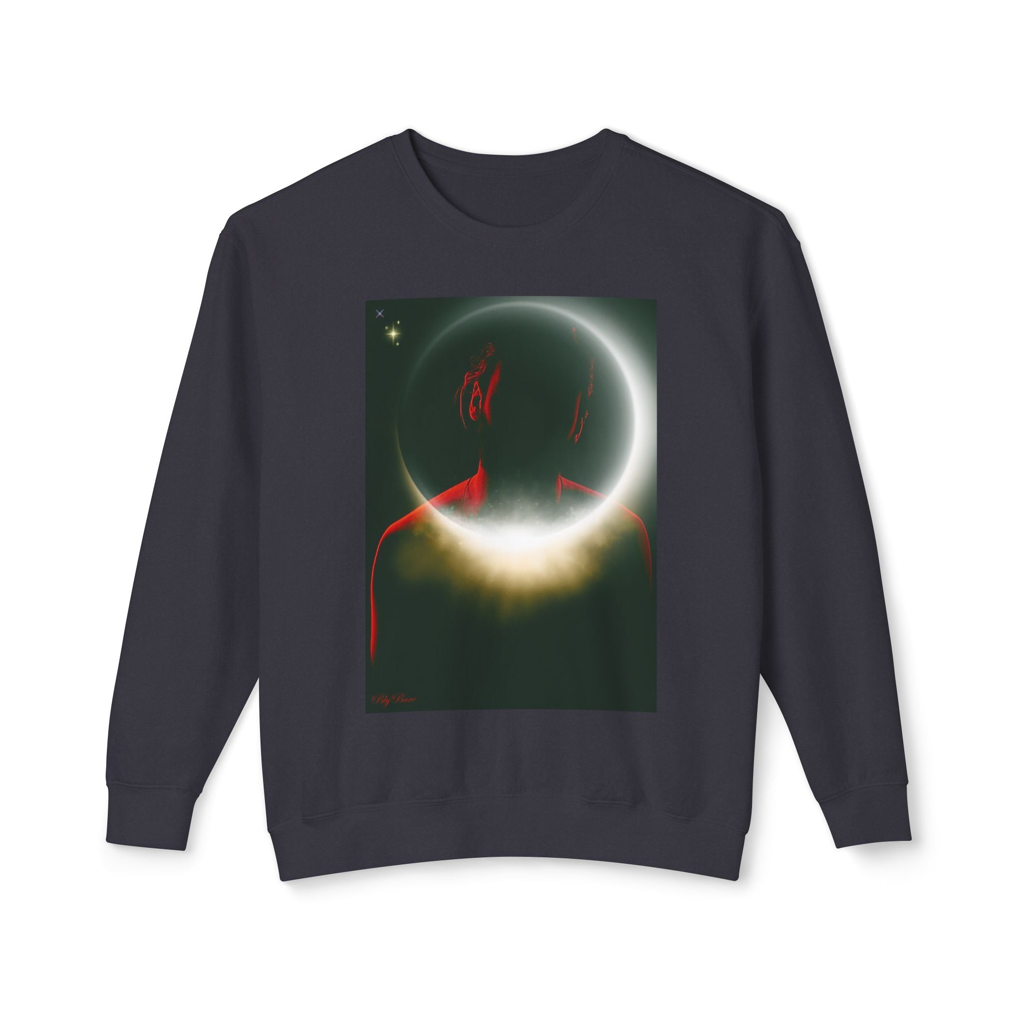 Leichtes Unisex-Sweatshirt mit Rundhalsausschnitt