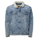 Unisex denim sherpa jacket